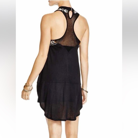 Free People - Sleeveless Razorback Embroidered Dress - Adella - Picture 2 of 9